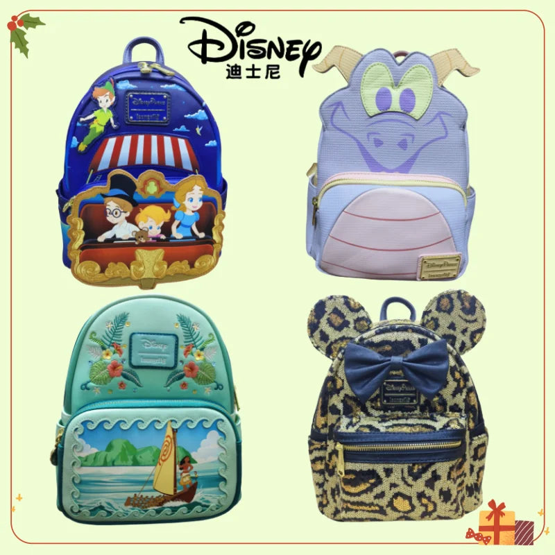 New Genuine Disney Anime Merchandise Cartoon Characters Backpack Fashion Trends Design Holiday Gift In Stock