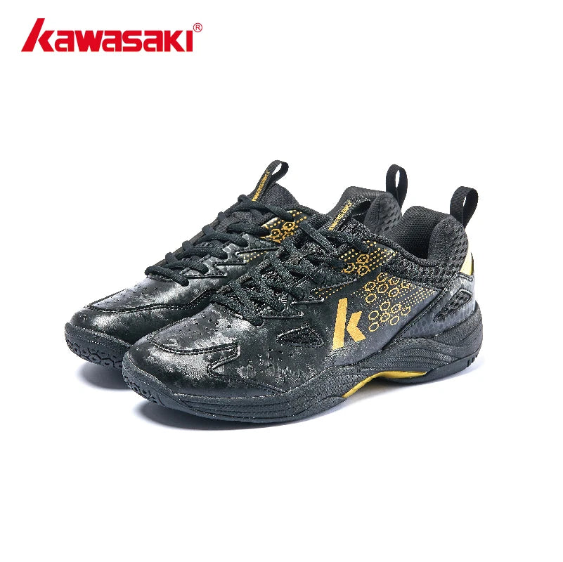 Kawasaki 2023 New A3307 Professional Sports Badminton Shoes Anti Slip and Breathable Badminton Shoes for Men Women