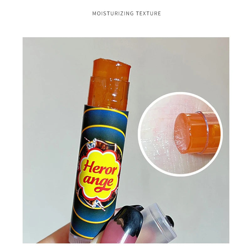 Fruit Moisturizing Lip Balm Grapes Makeup Jelly Lighten Lines Plump Lip Care Lip Tint Nude Lipstick Primer Colorless Lip Care