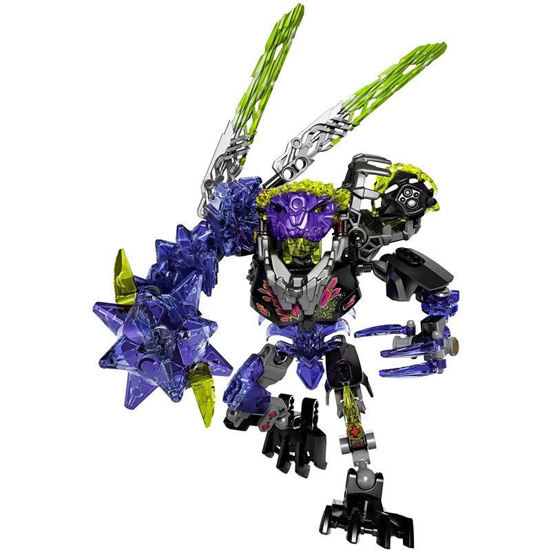 Bionicle Warriors Skull Action Figures Collection Building Blocks Umarak Uxar Mask Master Storm Beast Anime Bricks Toy Kid Gifts