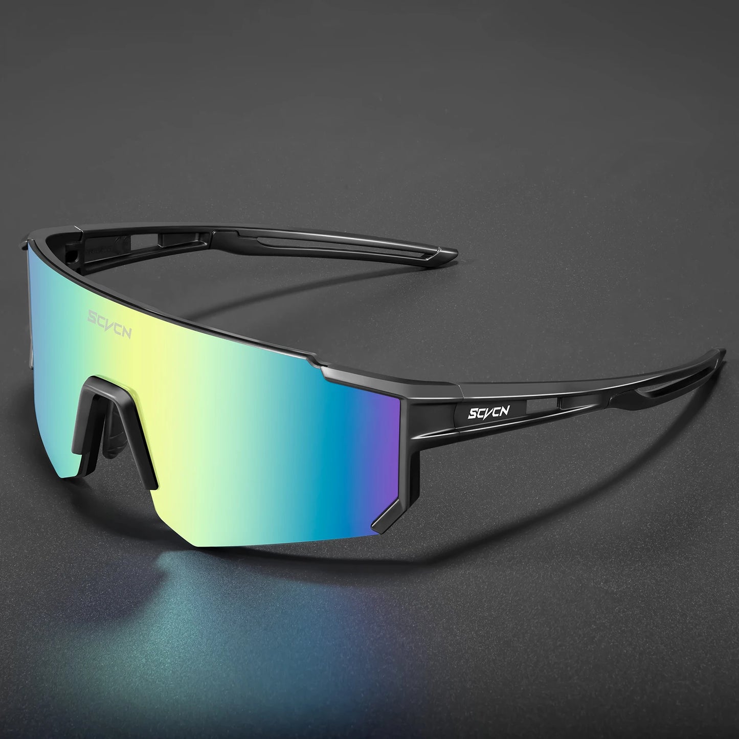 SCVCN Outdoor Bike Cycling Sunglasses Men MTB Road Driving Glasses Sports Women Hiking Bicycle Cycling Glasses UV400 Goggles New