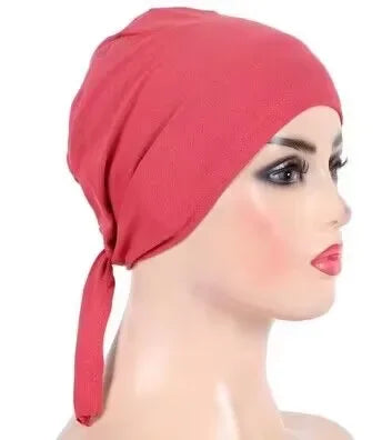 Soft Inner Muslim Women Hijab Cap Islamic Head Wear Hat Underscarf Cotton Hats Bonnet Turkish Scarves Arab Headdress India Caps