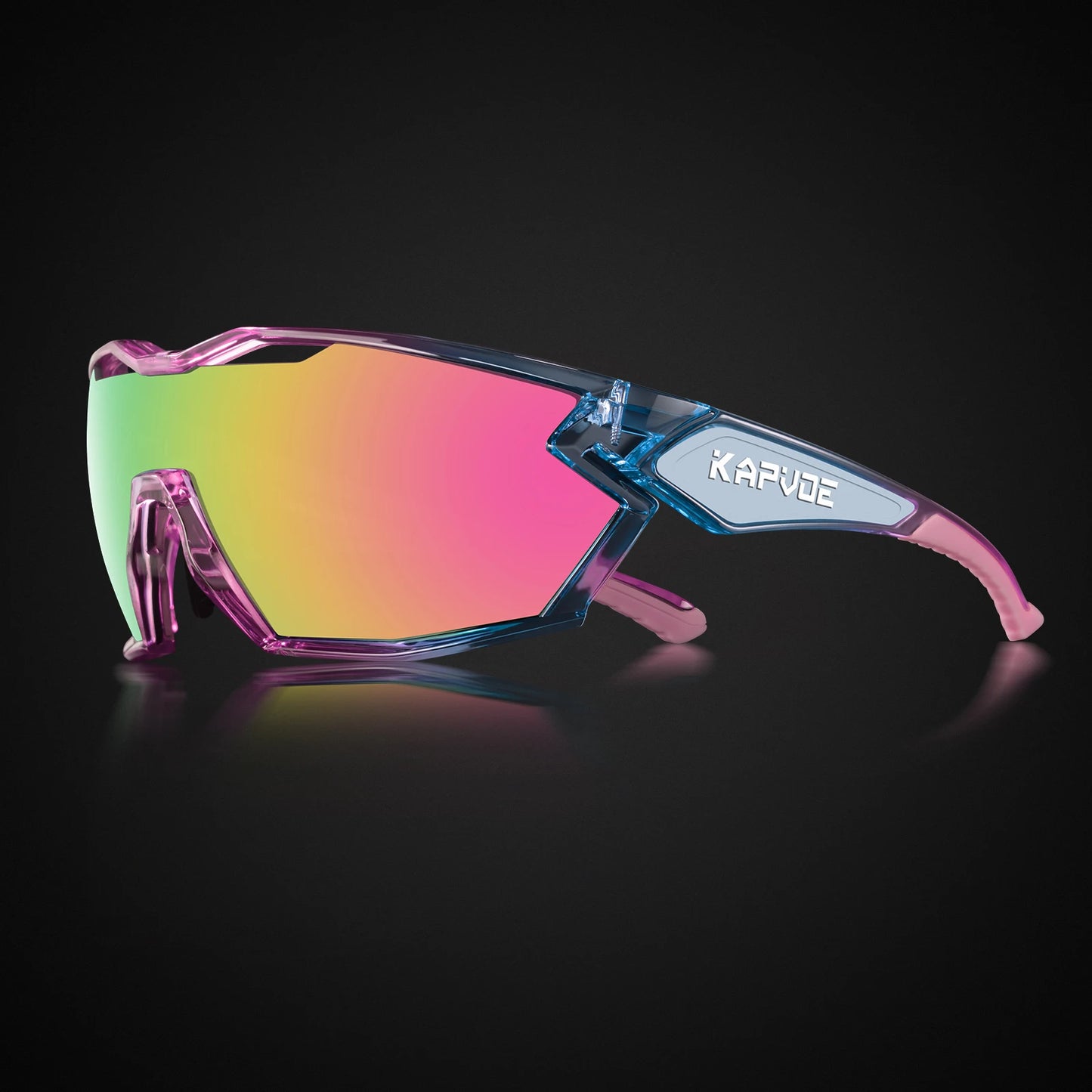 KAPVOE Hot Outdoor Cycling Sunglasses Men Women MTB Glasses Bike Cycling UV400 Goggles Bicycle Mountain Sports Hiking Eyewear
