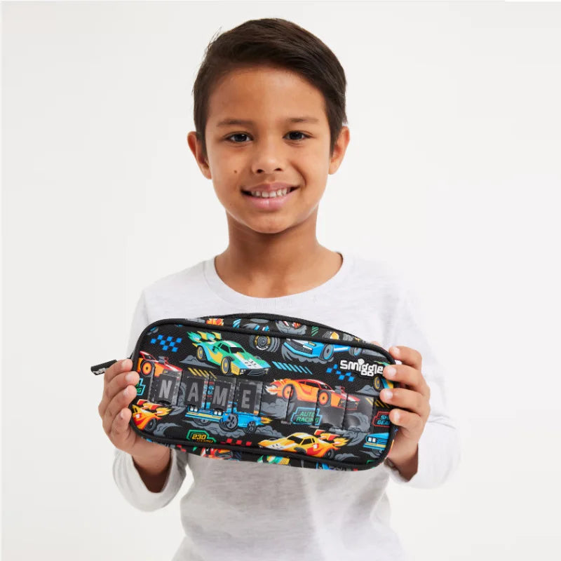 Genuine Australia Smiggle Backpack School Bag Race Car Cartoon Series Anime Backpack Student Gift Separate Purchases