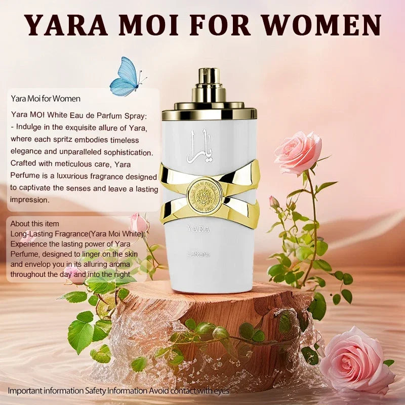 عطر بخاخ أصلي 100 مل، عطر رجالي يدوم طويلاً، عطر يارا موي توس أسد للنساء، فيرومونات طويلة الأمد، هدية