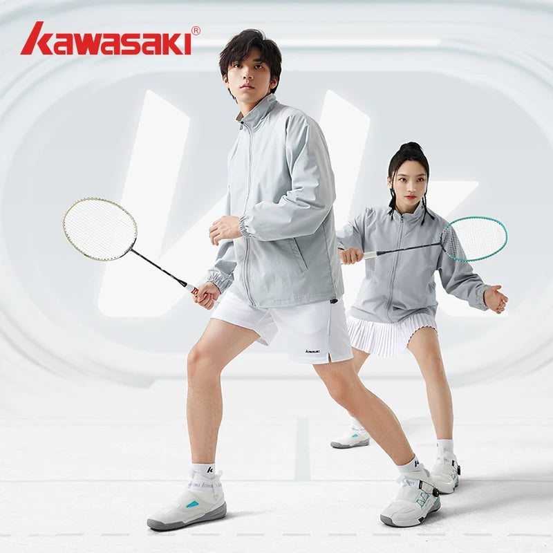 Kawasaki Shock-absorbing Women Sneakers Unisex Mens Tennis Professional Torsion and Wear Resistance Men's Sports Tennis 2023
