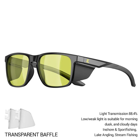 Kapvoe Polarized Outdoor Fishing Sunglasses Men Women MTB Road Bicycle Cycling Glasses Sports Camping Bike UV400 Fishing Goggles