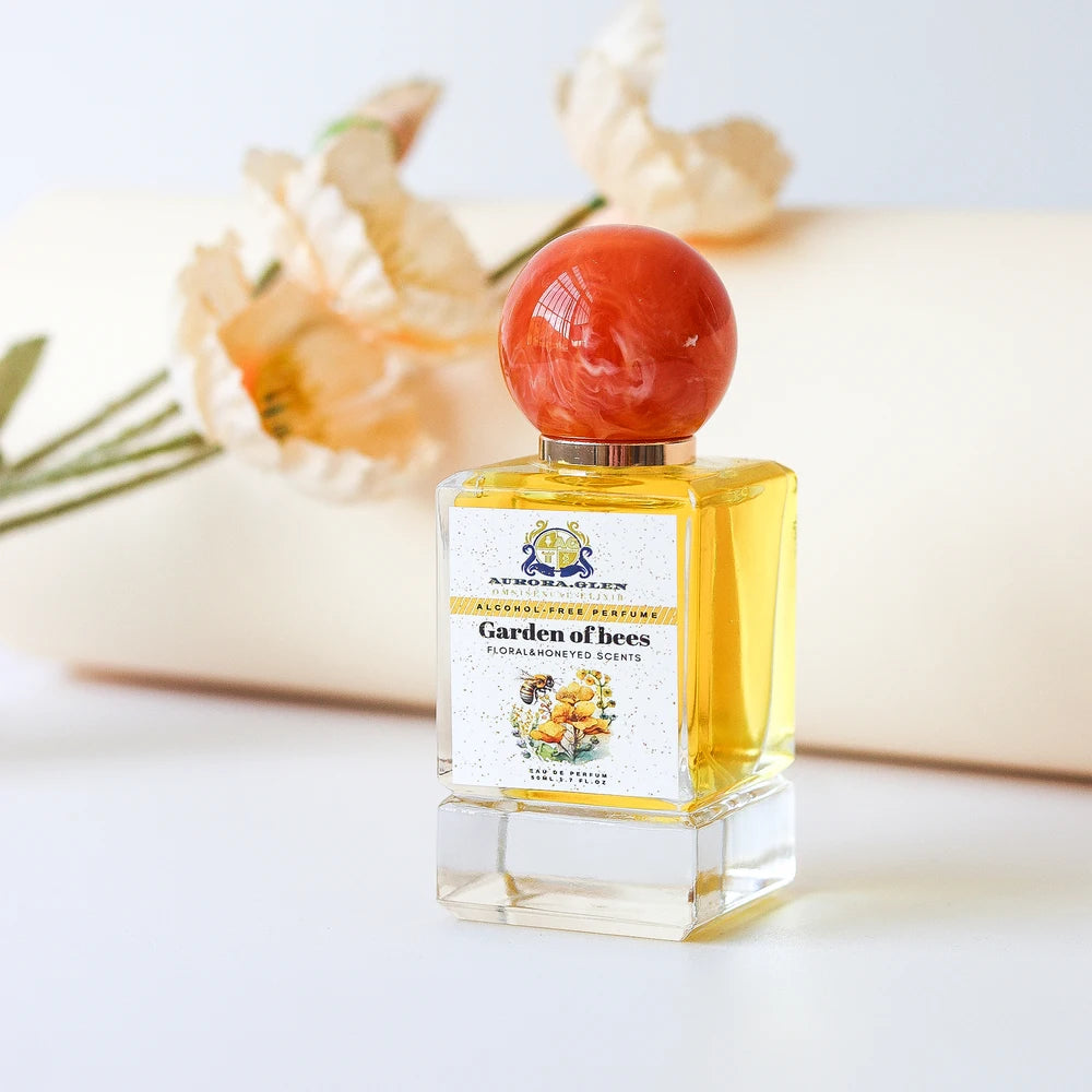 Perfume Golden Nectar Eau de Parfum Luxurious Floral Fragrance for Women with Vanilla Amber Musk Perfume Suede Orchid Sensual