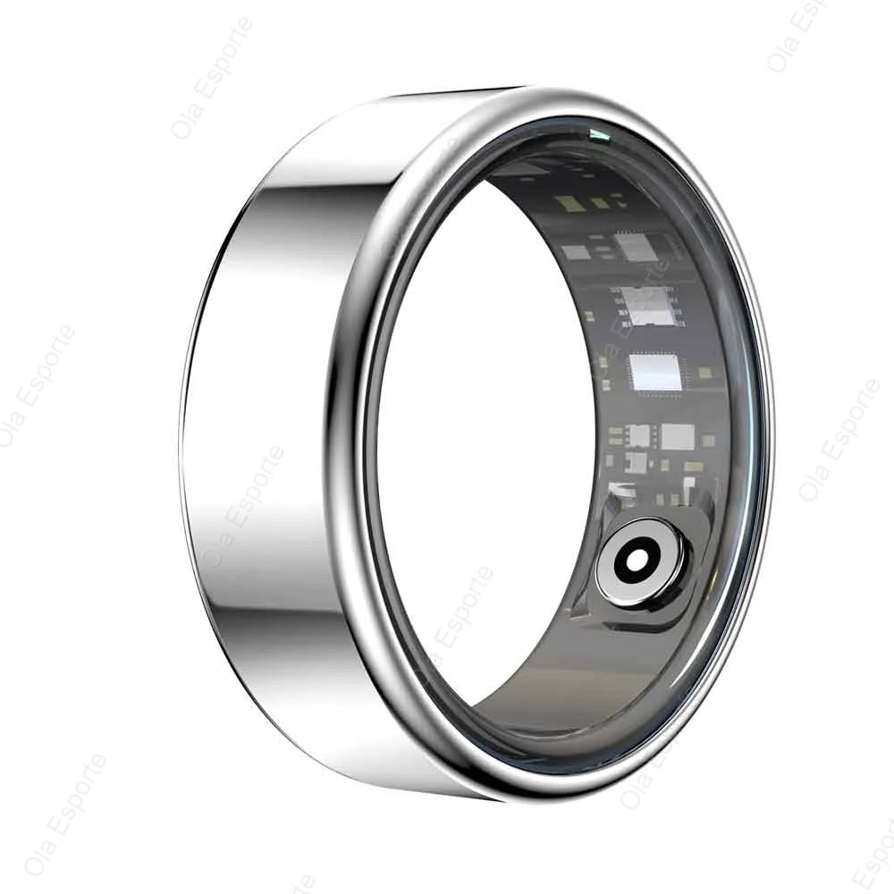 2025 جديد لـ Xiaomi Smart Ring للرجال والنساء، معدل ضربات القلب ورصد الأكسجين في الدم Smartring IP68 و 5ATM مقاوم للماء، وضع متعدد الرياضات
