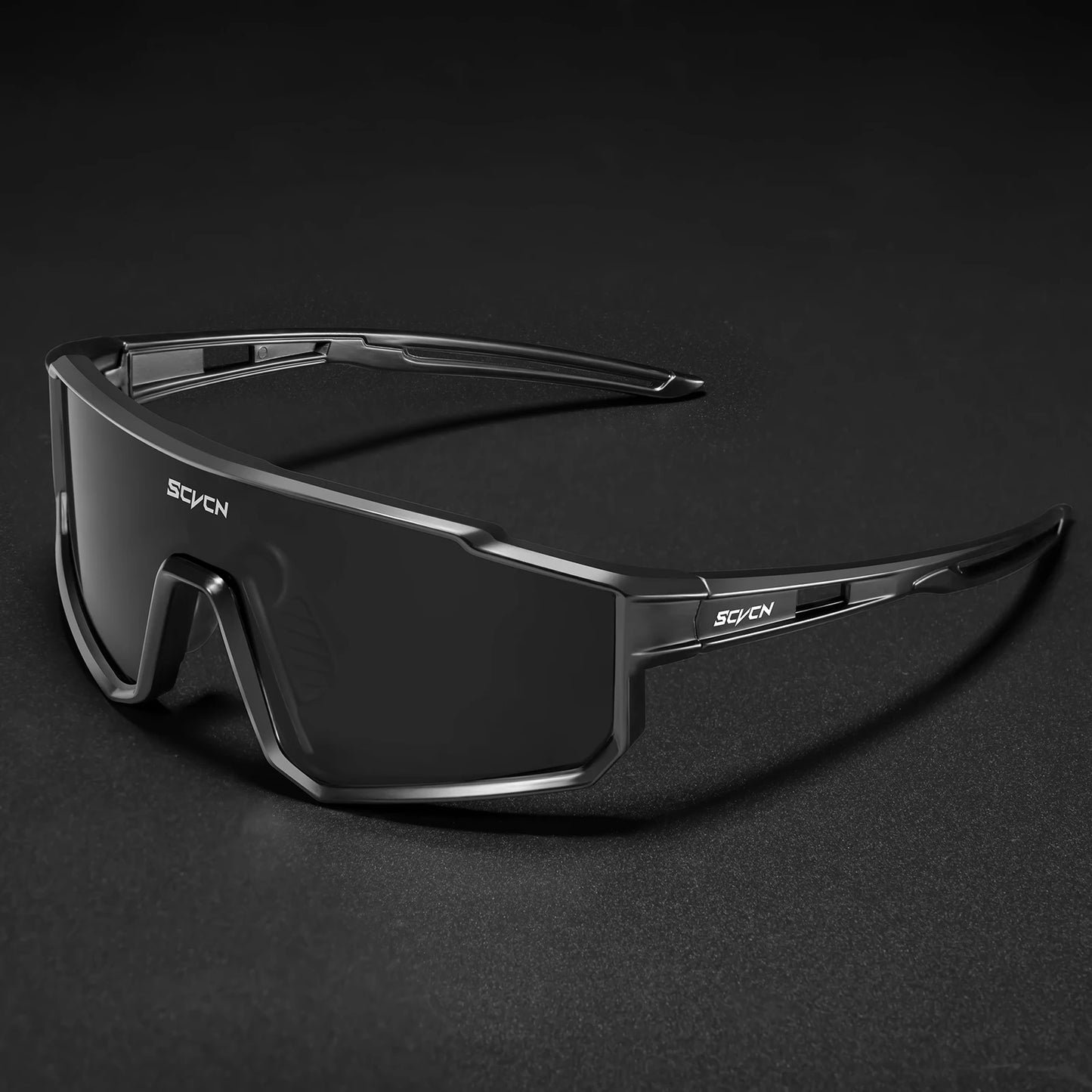 SCVCN Outdoor Cycling Sunglasses Men MTB Road Driving Bike Glasses Sports Mountain Climbing Women Bicycle Cycling UV400 Goggles