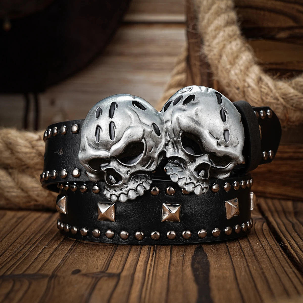 Skull and Cross Bone Pirate Halloween Costume Belt Many  Options  Vintage Goth Punk Belts, Halloween