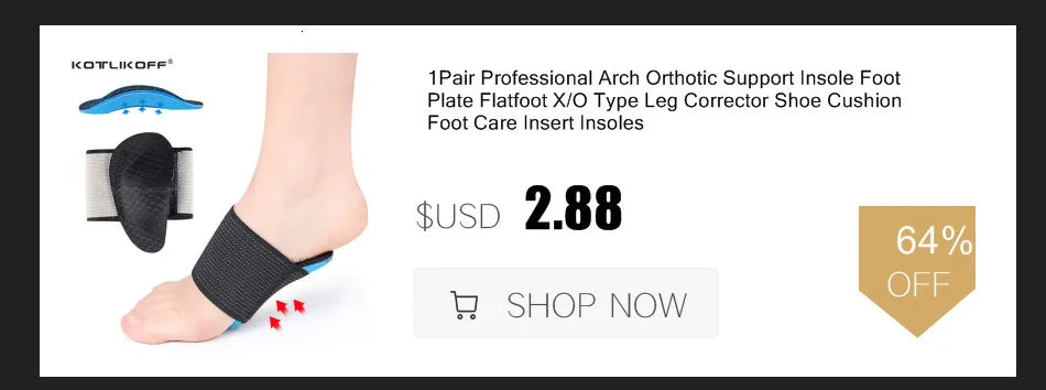 Leather Orthotic Insole For Flat Feet Arch Support Orthopedic Shoes Sole Insoles For Feet Men Women Children O/X Leg Corrected