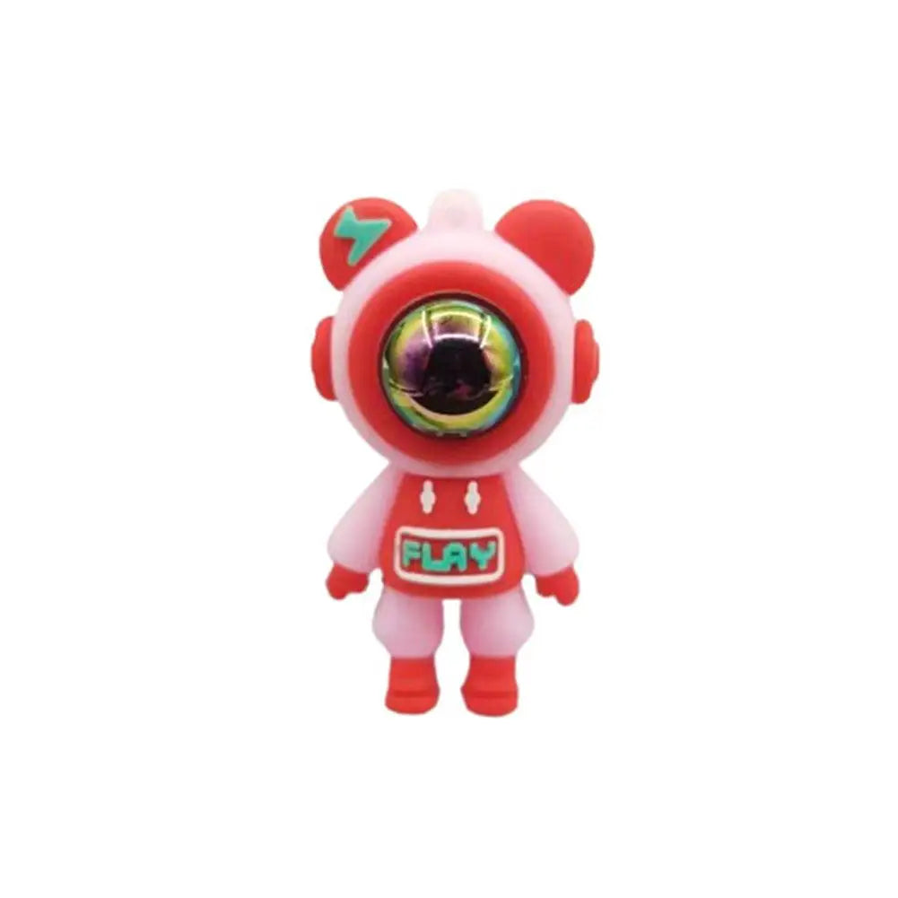 Car Air Outlet Perfume Tablets 3D Lightning Bear Air Conditioner Mouth Interior Decoration Products Car Deodorization Spaceman
