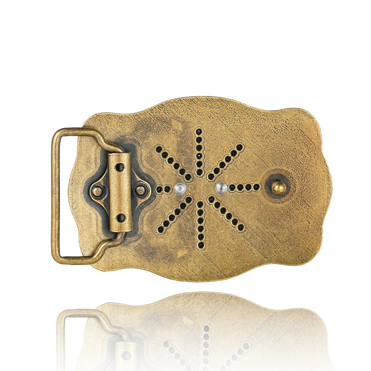 Western Cowboy Return to the ancients belt buckle - stylish and unique stylish waist accessory Men and women