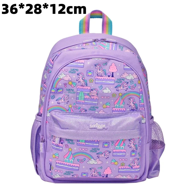 Genuine Australia Smiggle Backpack Student School Bag Pen Case Lunch Bag Double Shoulder Backpack Gift Separate Purchases