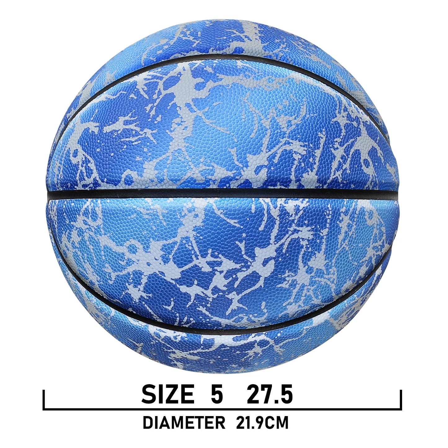 Night Use Composite Leather Luminous Size 5 6 7 Basketball For Boys&Girls-Night Ball Game,Glow In The Dark,In&Outdoor Training
