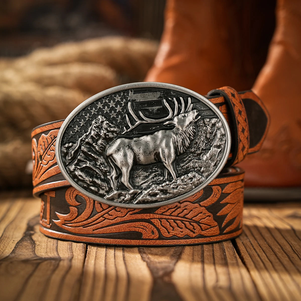 Vintage meets fashion! Alloy buckle PU belt, suitable for both men and women, to create a personalized Western style