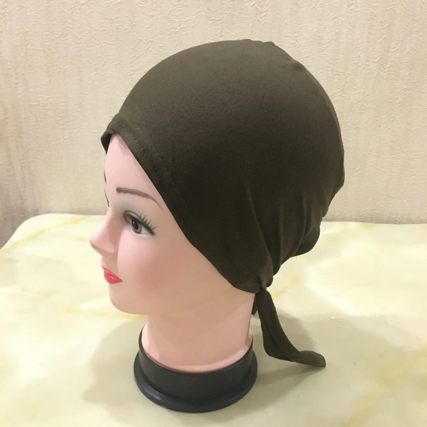 Soft Inner Muslim Women Hijab Cap Islamic Head Wear Hat Underscarf Cotton Hats Bonnet Turkish Scarves Arab Headdress India Caps
