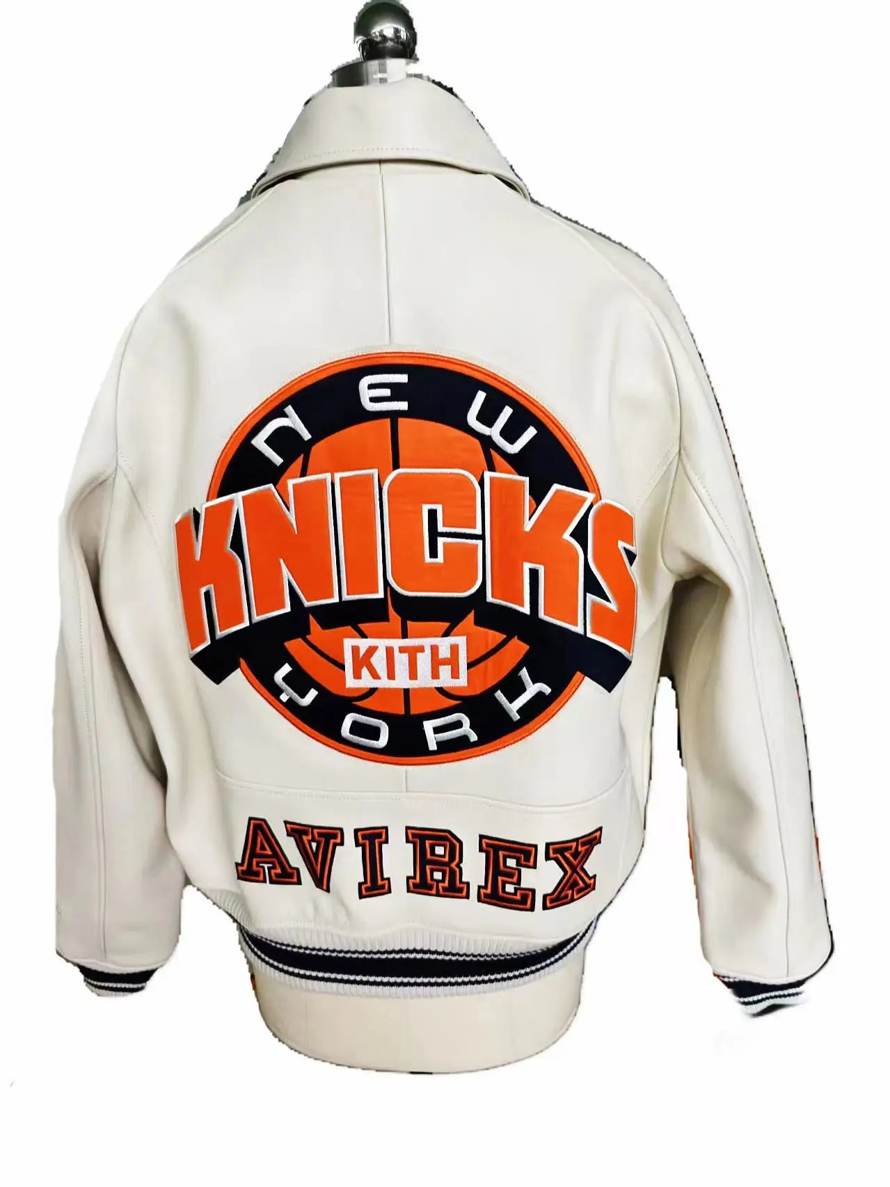 AVIREX High Quality Genuine Sheepskin Coat Men's US Size Classic Varsity Jacket Natural Leather Flight Suit Lapel Outerwear tops