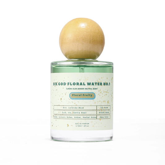 Perfume SiX god Floral Water NO.1 Unisex Perfume - Floral-Fruity Scent with Musk & Amber , Long-Lasting Fragrance