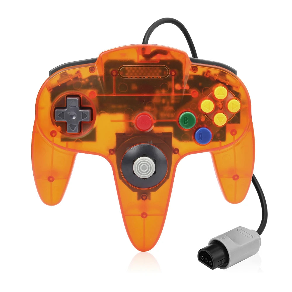 8 Colors For N64 Controller Classic Wired Remote Control Gamepad Gaming Joystick Retro Video Game System For N64 Console Joypads