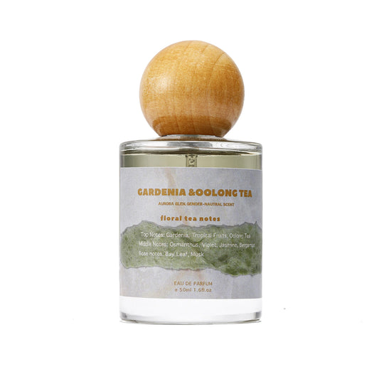 Perfume Gardenia Oolong Tea Perfume - Unisex Floral Fruity Fragrance with Musk & Tropical Fruits 12H Sillage Lasting