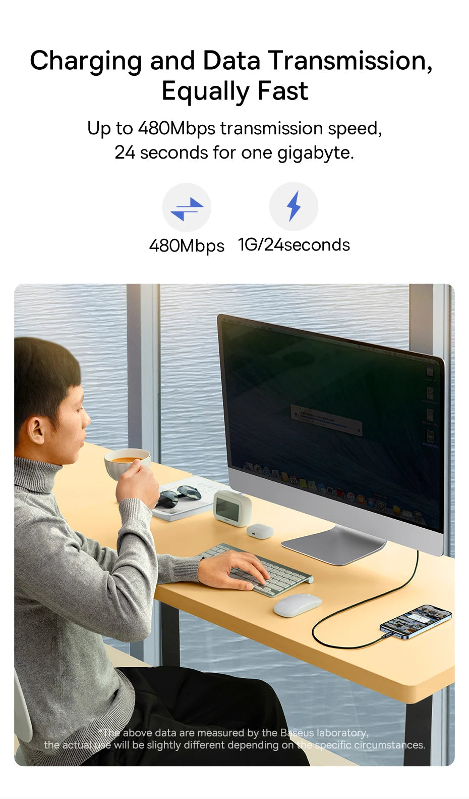 Baseus PD 20W USB C Cable For iPhone 13 12 11 pro max iPhone Cable Fast Charging For iPhone X XR 8 USB Type C to lightning Cable