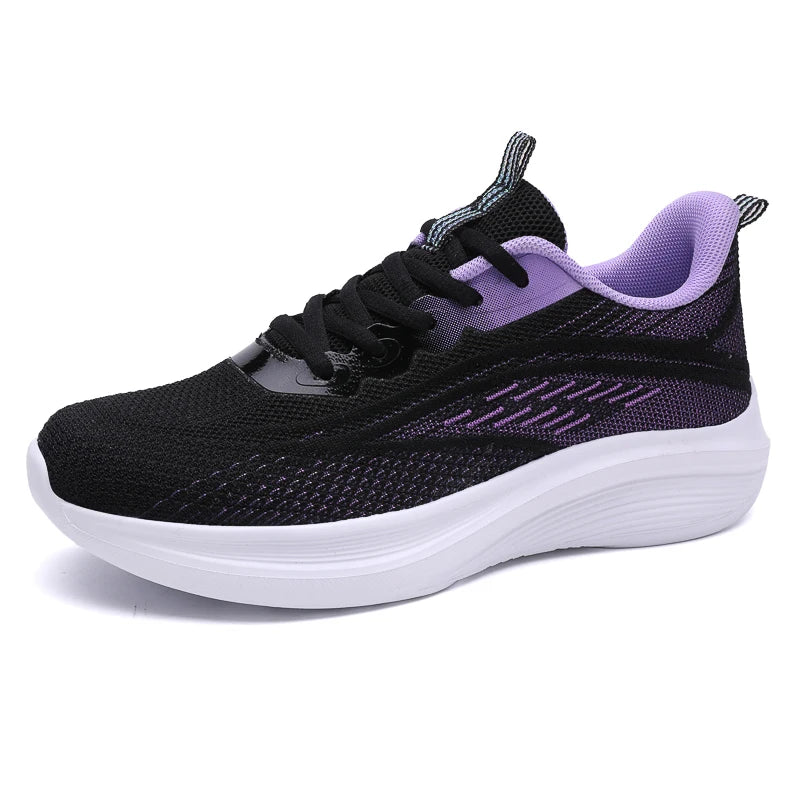Womens Running Shoes Athletic Outdoor Gym Training Sneakers Walking Tennis Shoes Breathable Sport Fashion Sneakers for Ladies