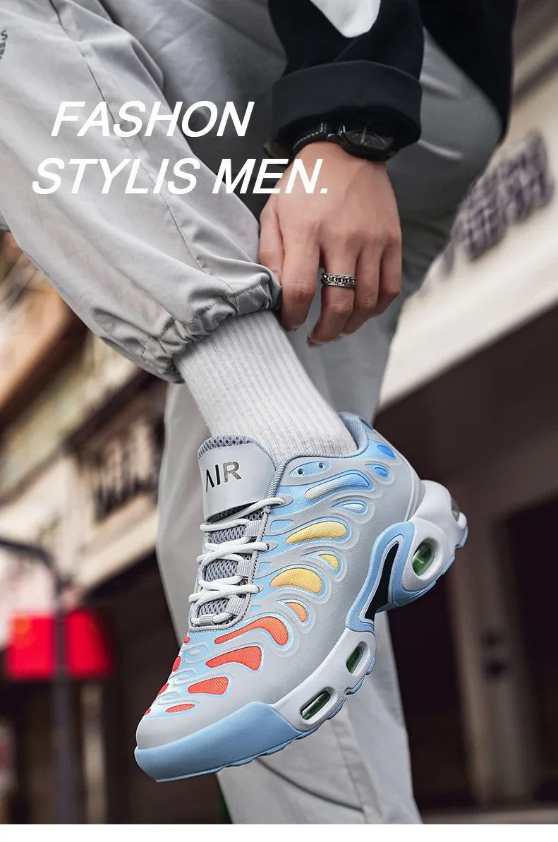 Men&Women Casual Shoes Versatile Outdoor Walking Non-slip Wear Resistant Men's Gym Jogging Soft Cozy Air Cushion Sports Shoes