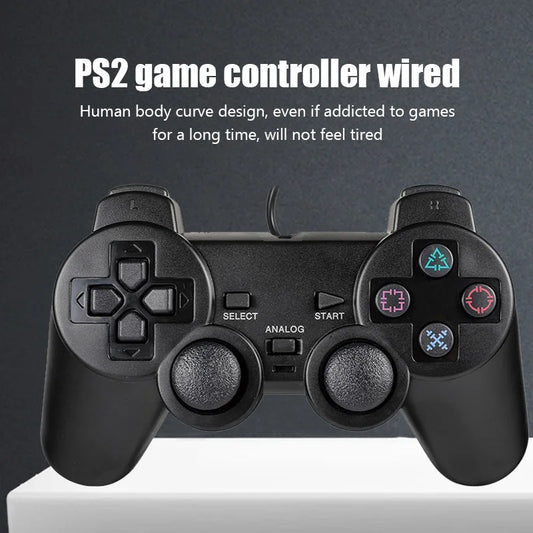 Wired Gamepad for Sony PS2 Controller for Mando PS2/PS2 Joystick for Playstation 2 Vibration Shock Joypad Wired USB PC Controle