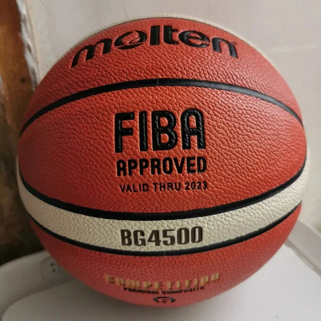 Molten Basketball PU Official Certification Competition Basketball Standard Ball Men's and Women's Training Ball SIZE 7 6 5
