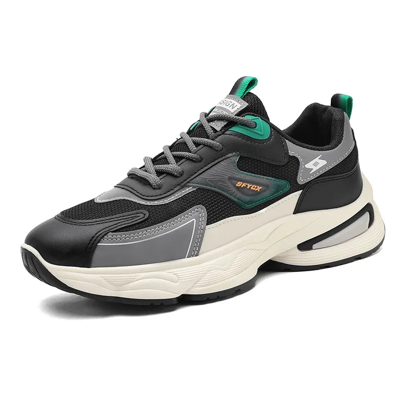 2025Men Walking Shoes Flat Outdoor Jogging Mesh Sports Breathable Wear-resistant Comfortale Casual Tennis Shoes for Men