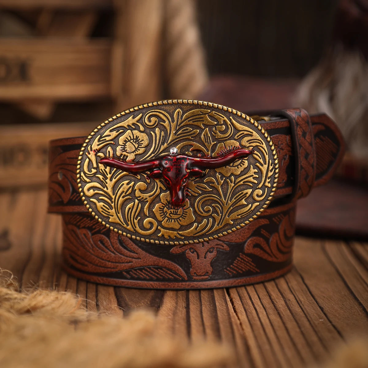 Casual, individual and retro belts, Western-style clothing accessories, metal buckles, PU belts, suitable for both men and women