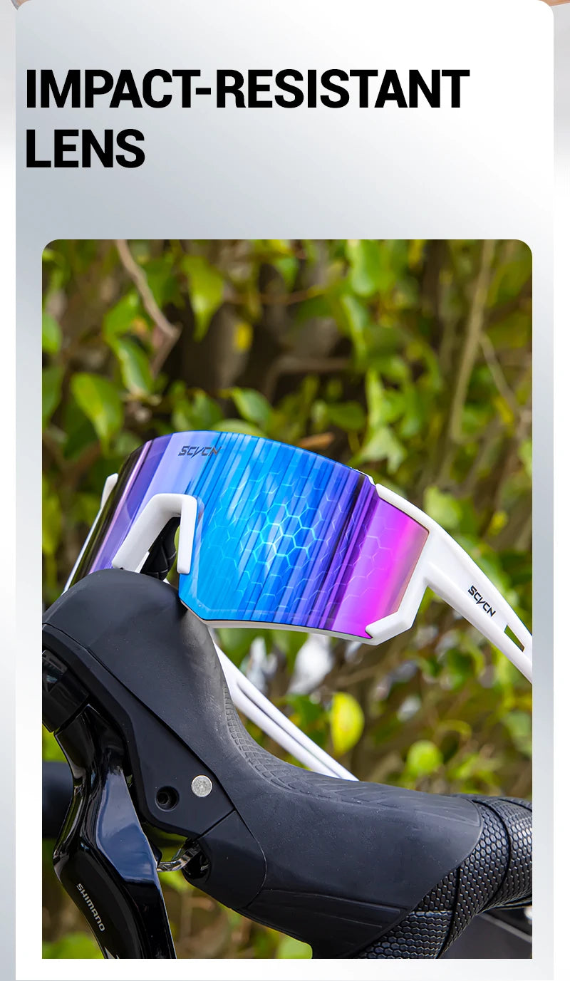 SCVCN Outdoor Bike Cycling Sunglasses Men MTB Road Driving Glasses Sports Women Hiking Bicycle Cycling Glasses UV400 Goggles New