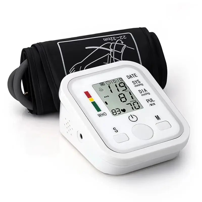 🩺 LINGKUN Digital Arm Blood Pressure Monitor

Automatic Tonometer | Heart Rate & Pulse Meter | Arm Sphygmomanometer | Oximeter Function