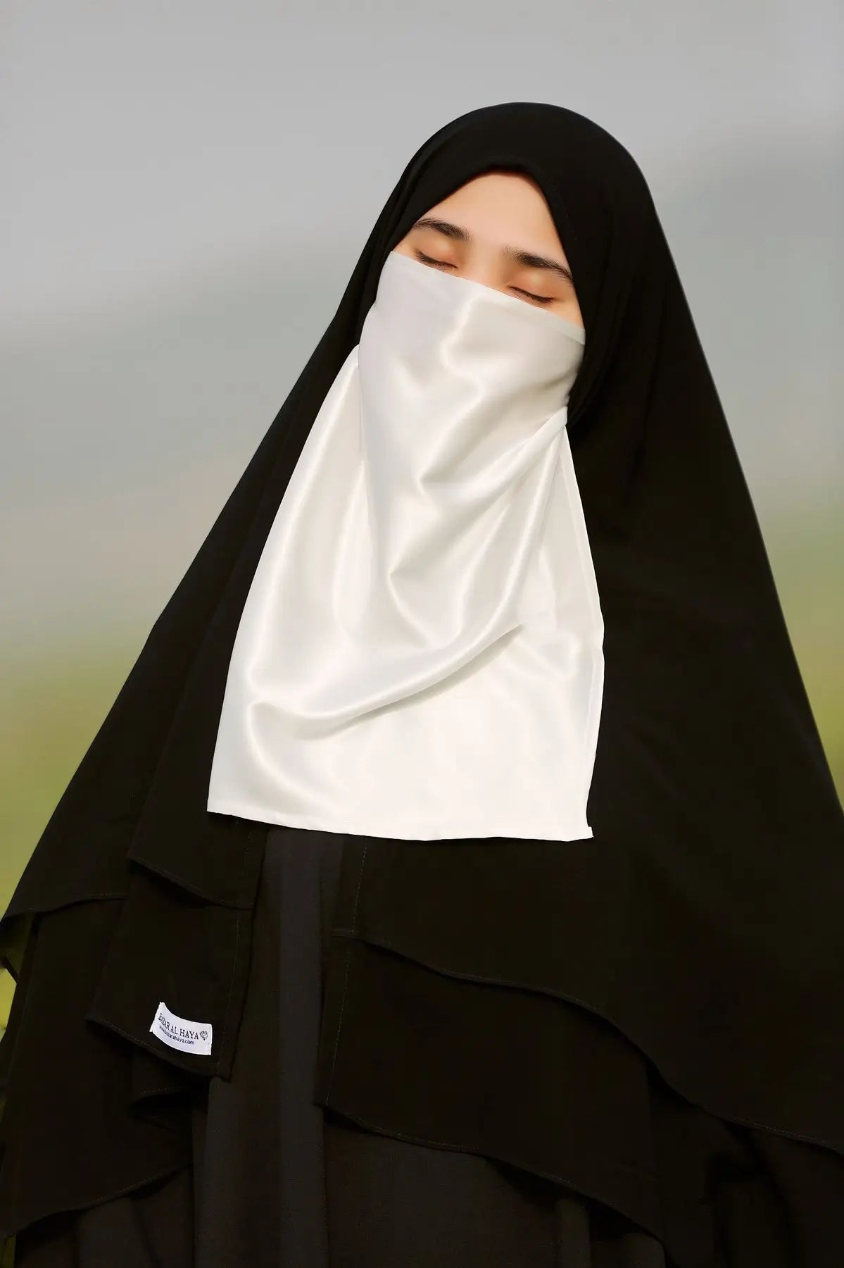 Muslim hijab for women Islamic hijab solid color satin hijab Islamic face scarf Arab Headband Breathable