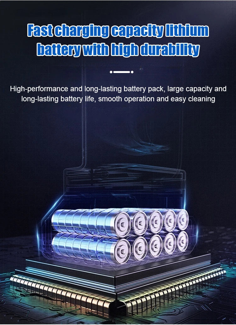 Household electric high-pressure car wash water gun lithium battery wireless car wash artifact portable efficient cleaning tools