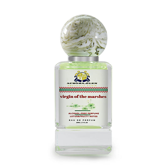 Clear Lotus Perfume 50ML Floral Water Fragrance for Women Fresh Apple Lily of the Valley Long-Lasting Musk Jasmine Berry Scent