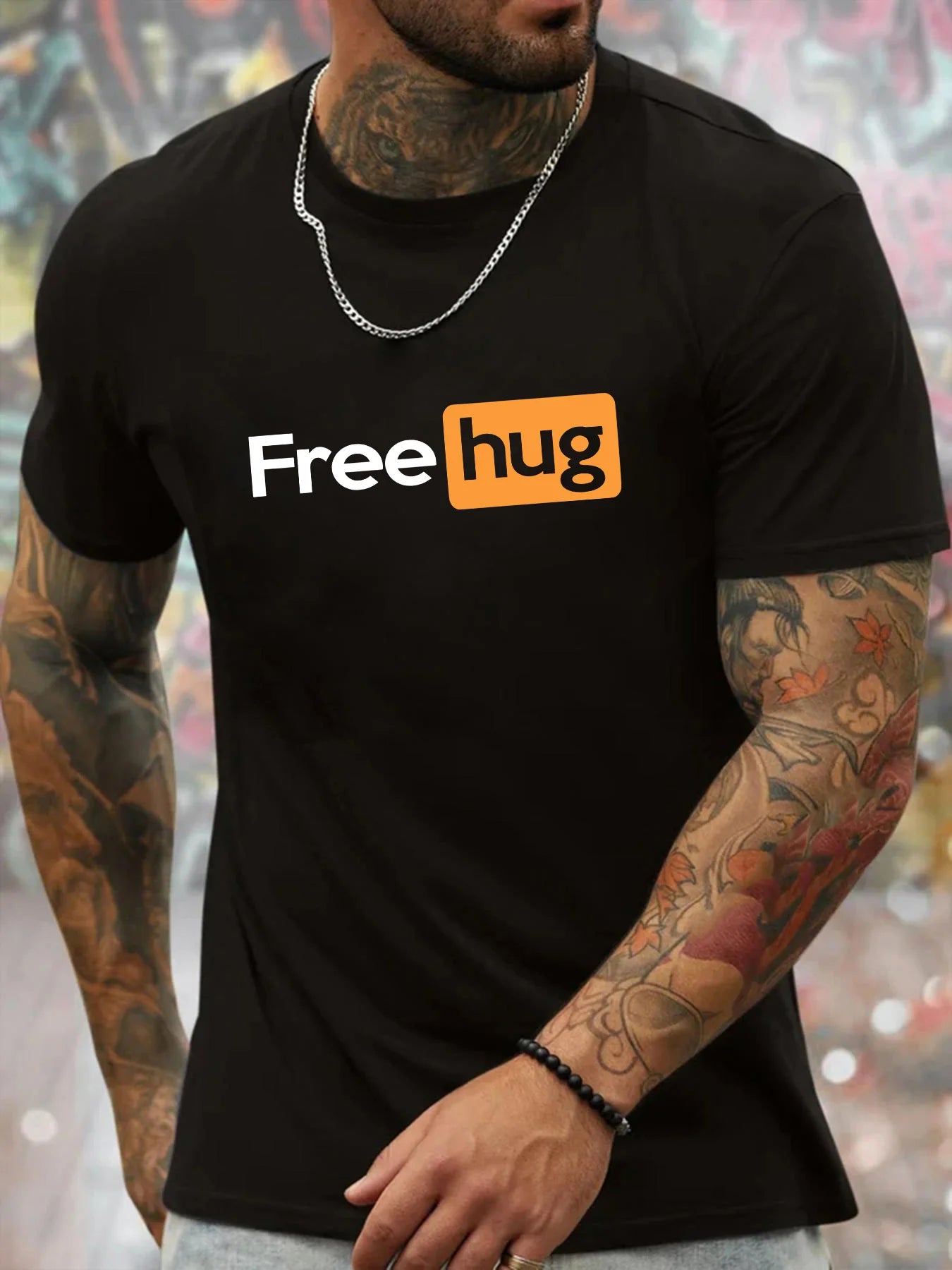 Men’s Summer 100% Cotton Loose Casual T-Shirt