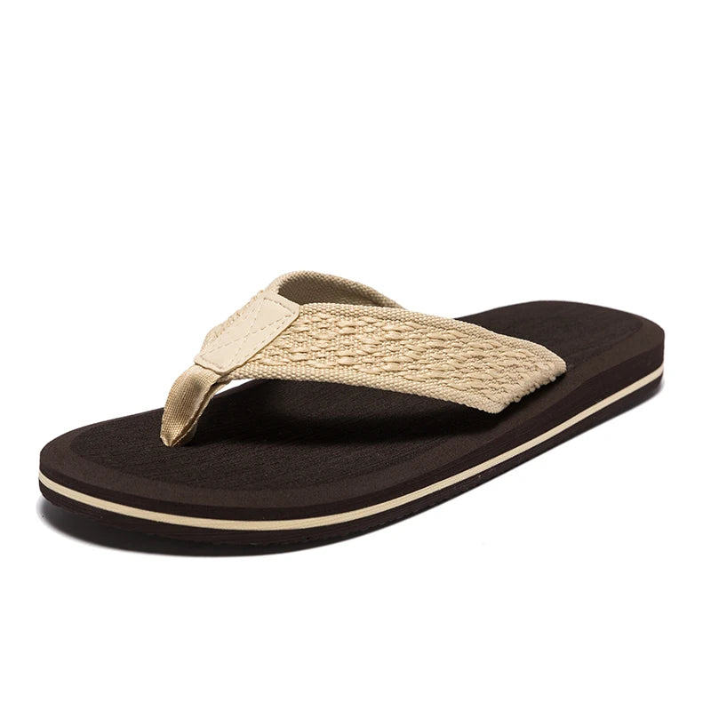Summer Men Flip Flops High Quality Comfortable Beach Sandals Shoes for Men Male Slippers Plus Size 48 49 50 Casual Shoes