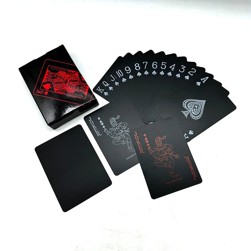 Waterproof PVC Illusionist Poker Cards - Durable & Aesthetically Enhanced Design - Perfect for Game Nights, Parties & Family Fun