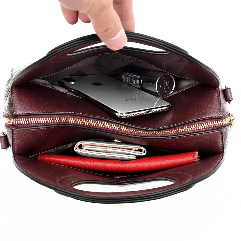 MOTAORA 2025 New Women Shoulder Bag High Quality Leather Top-handle Bags Female Vintage National Style Crossbody Bag For Women