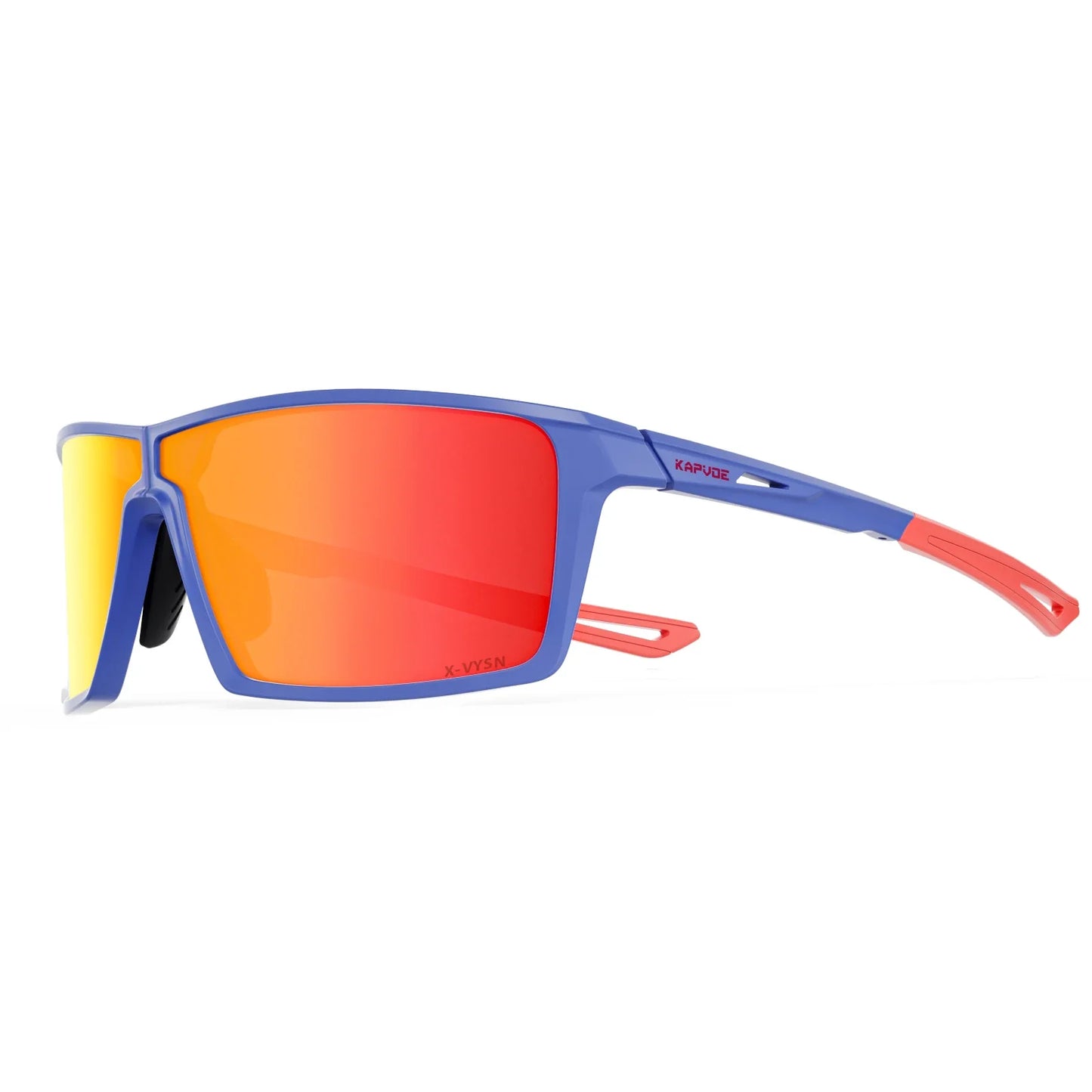 Kapvoe Polarized Folding Sunglasses Colored Multi Portable  Cycling Glasses UV400 Light Weight Runing Hiking Baseball Glasses