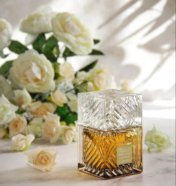 عطر خمرة الأصلي 100 مل أو دي بارفان، عطور رجالية فاخرة طويلة الأمد، مجموعة مميزة، عطر خشبي حار، بخاخ للجسم للجنسين