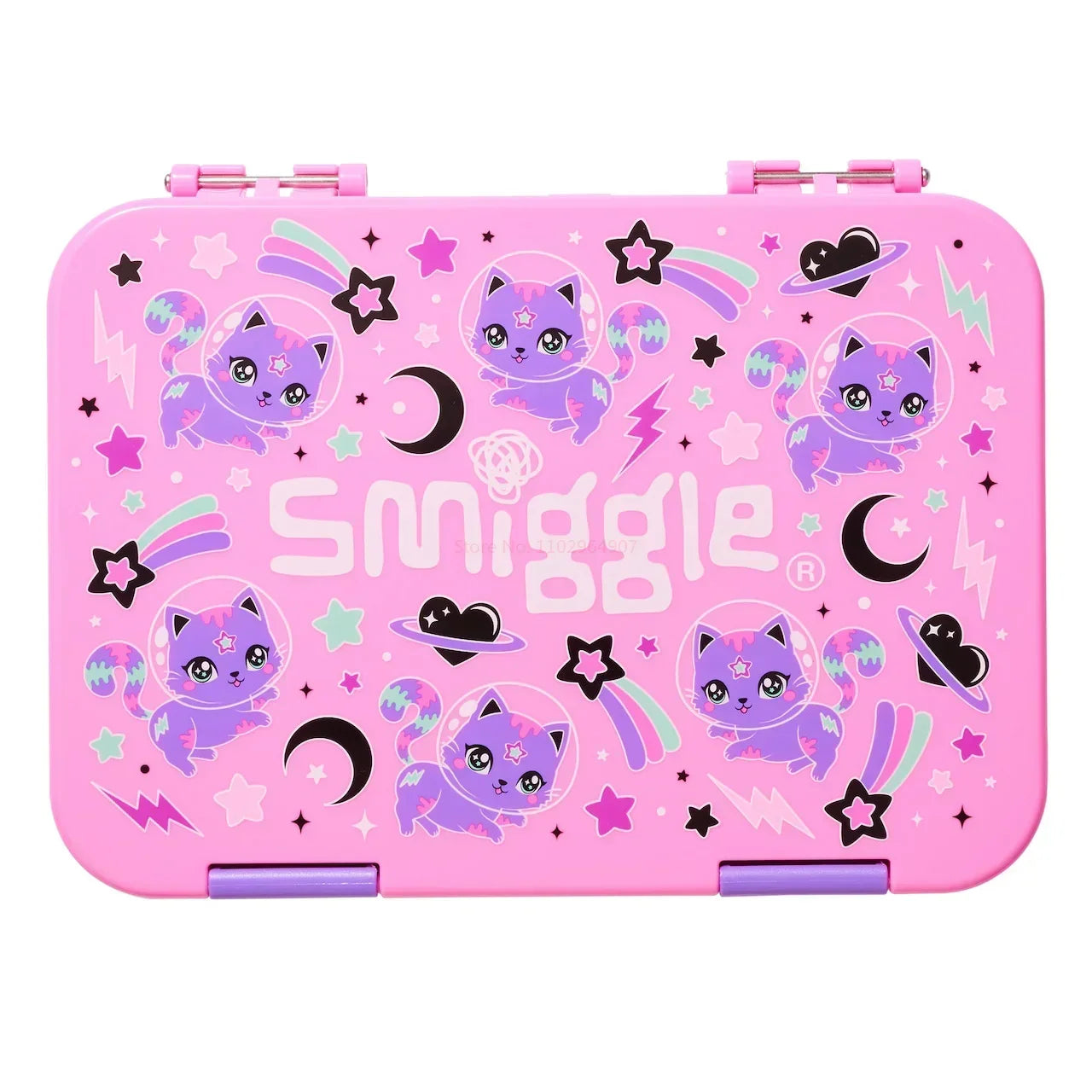 Genuine Disney Australia Smiggle Mermaid Mickey Mouse Meal Box, Food Grade Lunch Box, Spring And Autumn Picnic Lunch Box Gift