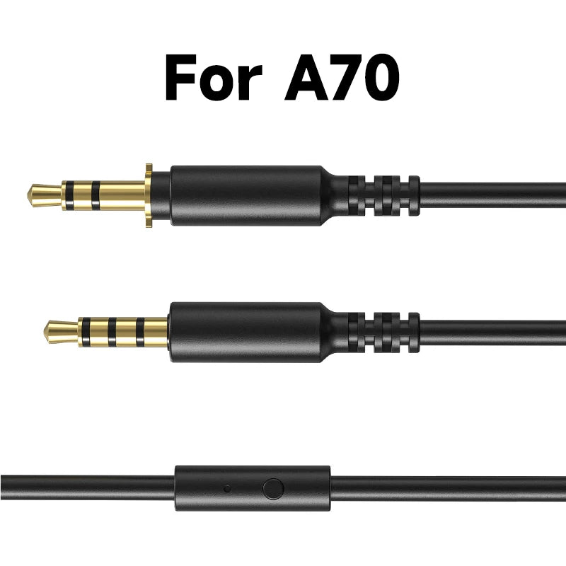 3.5mm to 3.5mm Audio Cable 4 pin For OneOdio Studio Headphones Pro 10 30 50 A70 A71 Pro C M With Microphone On Off Button 1.2m