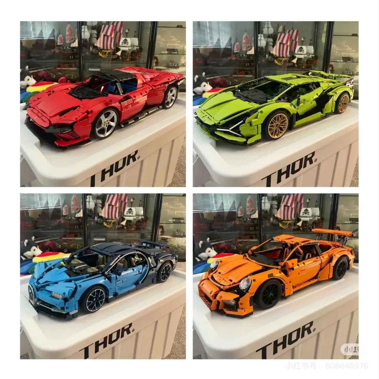 Dynamic Road Racer Edition | Compatible with LEGO® | CE Certified | Ideal for Gifts or Collectors