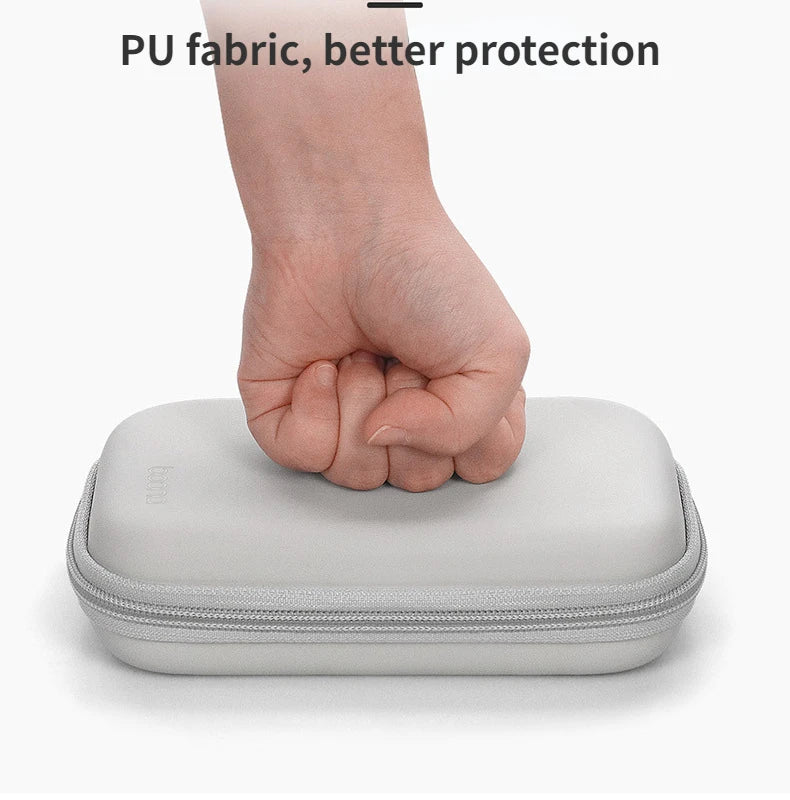 Portable Mini Hard Shell Digital Gadgets Storage Bag Artificial Leather Earphone Charger Case Data Cable U Disk Organizer