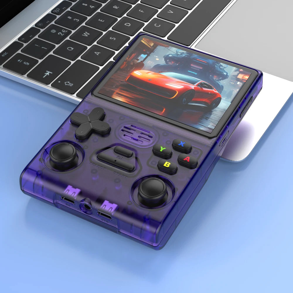 M37 Pro Retro Arcade Game Console - 3.5" Sharp 640*480 Display, 10000+ Classic Games, Portable Handheld