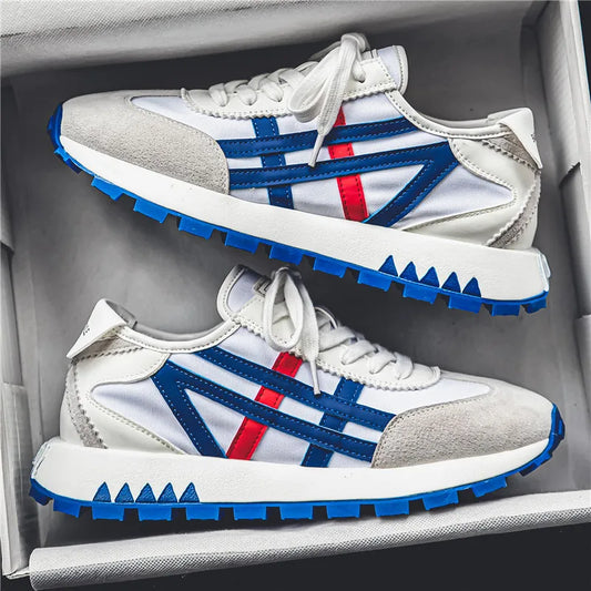 New men's trendy versatile casual sports shoes, men's thick-soled lightweight non-slip breathable trendy shoes кроссовки мужские